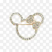 米老鼠胸针-空若网 米老鼠胸针-空若网