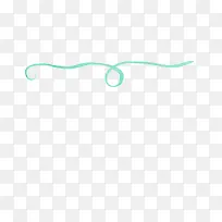 绿色水彩丝带-空若网 绿色水彩丝带-空若网