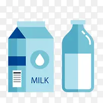 矢量卡通简洁扁平化牛奶-空若网 矢量卡通简洁扁平化牛奶-空若网