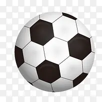 矢量卡通简洁扁平化足球-空若网 矢量卡通简洁扁平化足球-空若网