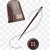 针线PNG矢量素材-空若网 针线PNG矢量素材-空若网