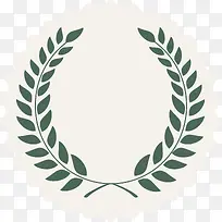 绿色树枝徽章-空若网 绿色树枝徽章-空若网