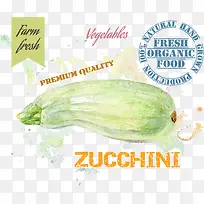 黄瓜蔬菜绘画设计矢量素材-空若网 黄瓜蔬菜绘画设计矢量素材-空若网