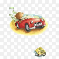 赛车泰迪熊-空若网 赛车泰迪熊-空若网