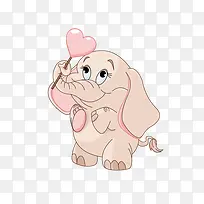 爱心小象-空若网 爱心小象-空若网