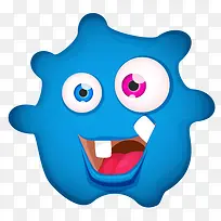 癌细胞卡通图-空若网 癌细胞卡通图-空若网