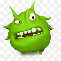 癌细胞卡通图-空若网 癌细胞卡通图-空若网