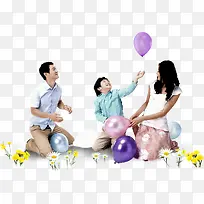 欢乐有爱三口之家家庭-空若网 欢乐有爱三口之家家庭-空若网