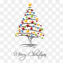 圣诞节多彩圣诞树-空若网 圣诞节多彩圣诞树-空若网