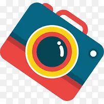 卡通扁平化深色相机-空若网 卡通扁平化深色相机-空若网