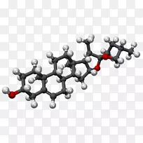 分子薯蓣皂素化学球棒模型科学-空若网 分子薯蓣皂素化学球棒模型科学-空若网