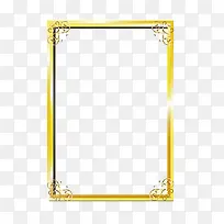 金边边框-空若网 金边边框-空若网