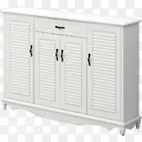 白色鞋柜干净环保-空若网 白色鞋柜干净环保-空若网