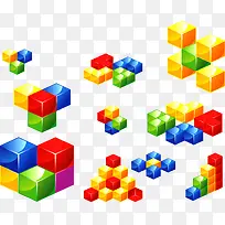 炫彩正方体-空若网 炫彩正方体-空若网