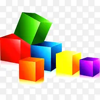 炫彩正方体-空若网 炫彩正方体-空若网