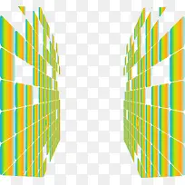 炫彩正方形-空若网 炫彩正方形-空若网