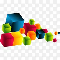 炫彩正方体-空若网 炫彩正方体-空若网