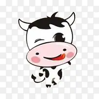 卡通可爱奶牛-空若网 卡通可爱奶牛-空若网