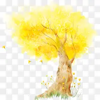 黄色的树-空若网 黄色的树-空若网