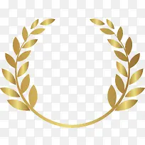 金色手绘叶子边框-空若网 金色手绘叶子边框-空若网