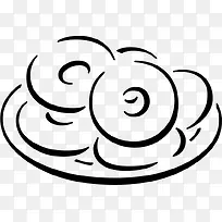 食物线条素材-空若网 食物线条素材-空若网