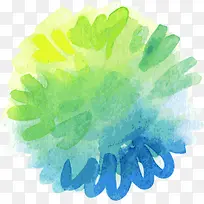 多彩水彩晕染-空若网 多彩水彩晕染-空若网