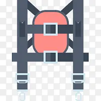 矢量扁平化安全带-空若网 矢量扁平化安全带-空若网