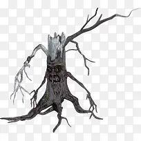 卡通枯树-空若网 卡通枯树-空若网