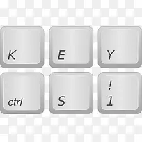 白色的按键-空若网 白色的按键-空若网