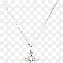 白色链条吊坠项链-空若网 白色链条吊坠项链-空若网