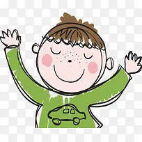 手绘男孩-空若网 手绘男孩-空若网