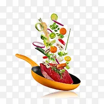 锅和蔬菜-空若网 锅和蔬菜-空若网