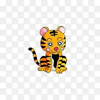 卡通可爱老虎-空若网 卡通可爱老虎-空若网