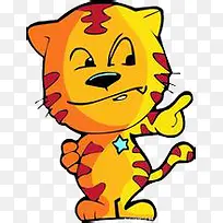 卡通可爱老虎-空若网 卡通可爱老虎-空若网