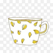 手绘小清新杯子-空若网 手绘小清新杯子-空若网