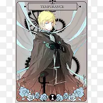 手绘插画金色短发男孩-空若网 手绘插画金色短发男孩-空若网