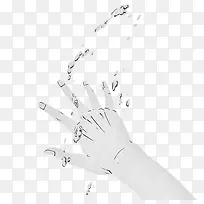 手绘手指时尚男士-空若网 手绘手指时尚男士-空若网