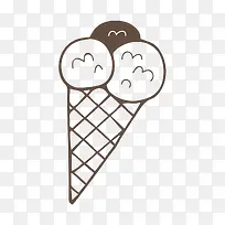 手绘冰淇淋-空若网 手绘冰淇淋-空若网