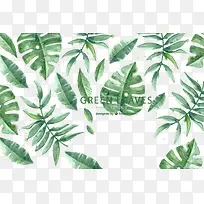 树叶AI矢量图-空若网 树叶AI矢量图-空若网