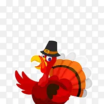 感恩节火鸡卡通素材-空若网 感恩节火鸡卡通素材-空若网