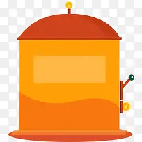 扁平化圆顶房子图-空若网 扁平化圆顶房子图-空若网