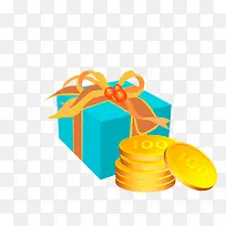 卡通矢量礼物盒子-空若网 卡通矢量礼物盒子-空若网