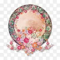 手绘鲜花边框图片-空若网 手绘鲜花边框图片-空若网