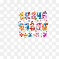 卡通数字-空若网 卡通数字-空若网