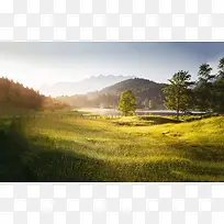 唯美绿色田园摄影图-空若网 唯美绿色田园摄影图-空若网