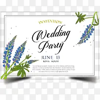 紫色薰衣草贺卡-空若网 紫色薰衣草贺卡-空若网