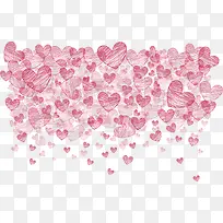 情人节粉色爱心装饰-空若网 情人节粉色爱心装饰-空若网