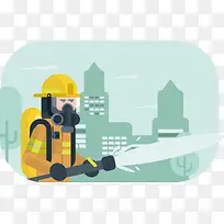 灭火员灭火-空若网 灭火员灭火-空若网