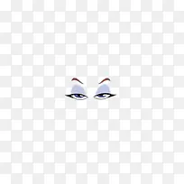 卡通可爱妖艳眼睛-空若网 卡通可爱妖艳眼睛-空若网