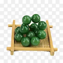 碧玉圆珠单颗-空若网 碧玉圆珠单颗-空若网